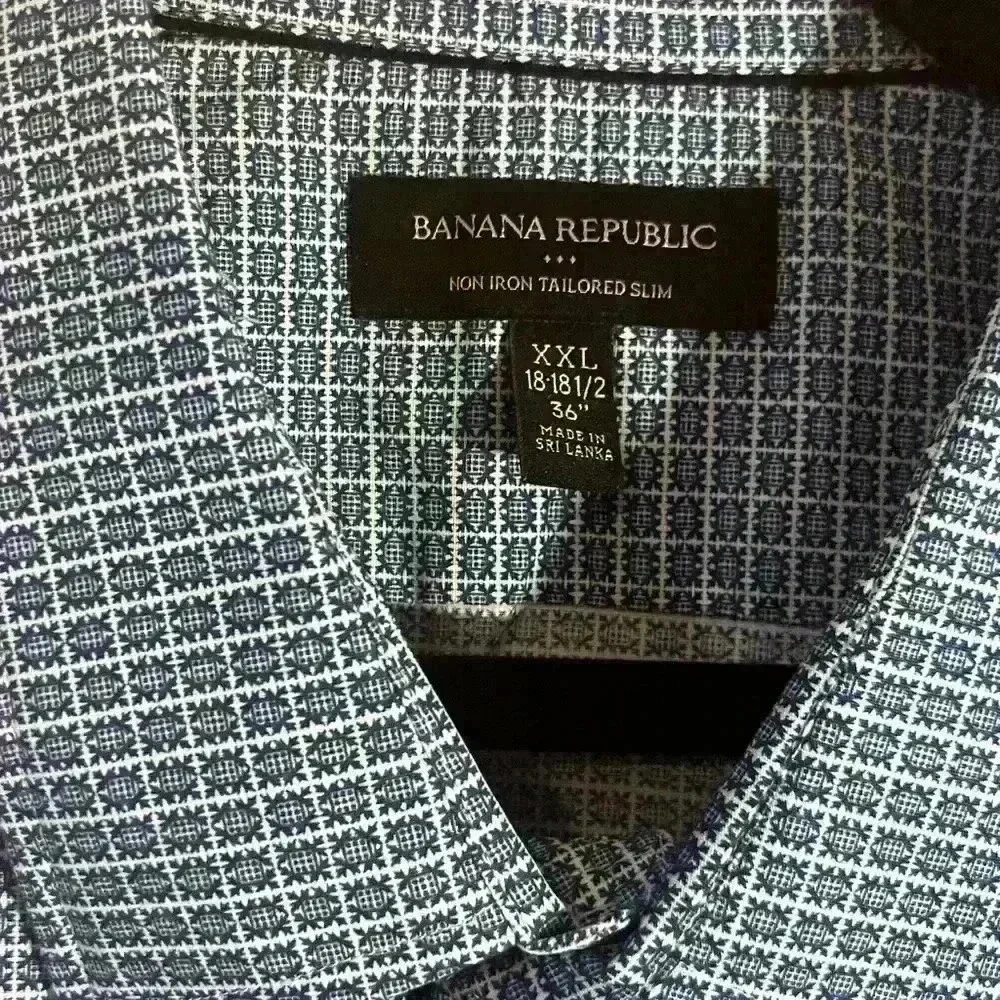 Banana Republic Iron Iron Tailored Slim Shirt!